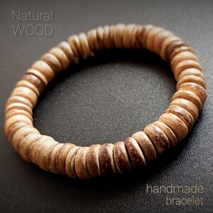 Original Wooden Bracelet, Natural Wood Bracelet, bracelet for women, bracelet for men, Stylish Wooden Gift, Wooden Jewelry HANDMADE bracelet