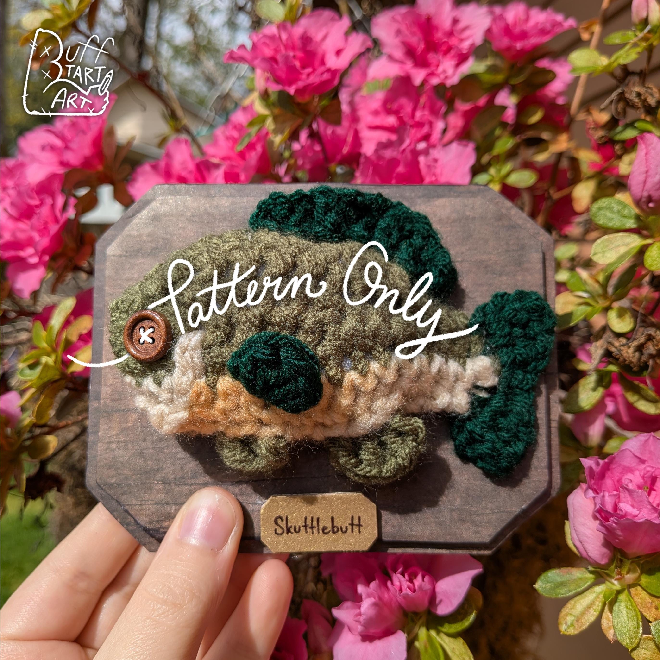 40 Mini Crochet Patterns for Small Makes, Keychains, and Tiny Amigurumi 9 Pattern Only! Bluegill Miniature Fish Crochet