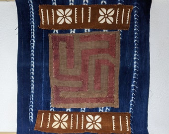 Hand Made Vintage African Textile Wall Hanging