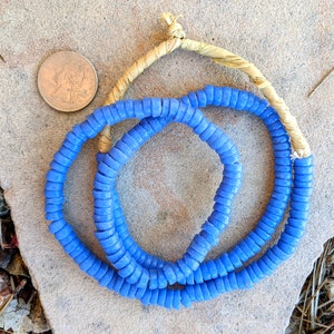 Krobo Disk Spacer Beads