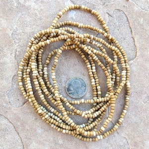 Small Glass Beads: 2 Long Strands