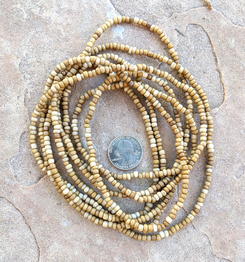 Small Glass Beads 2 Long Strands