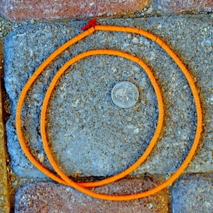 Vinyl Disks: Orange  4x1mm