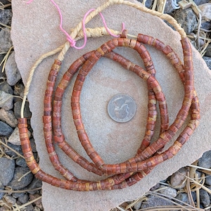 Vintage Bauxite Disks: 2 Strands