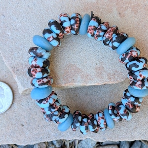 African Krobo Bead Bracelet