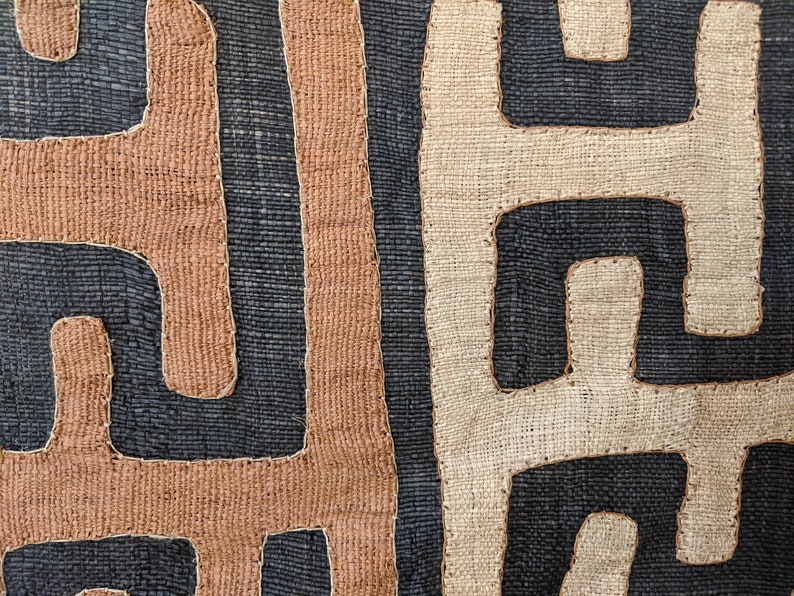 Hand Made African Kuba Cloth Wall Hanging | Etsy