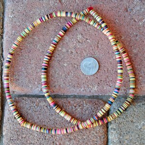Vinyl Disks: Multi-colored 5x1mm