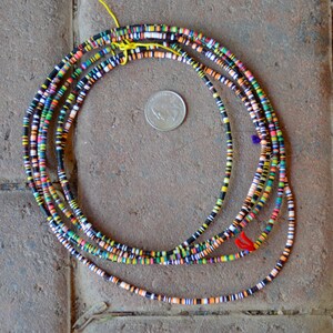 Vinyl Disks: 3 strands 3x1mm
