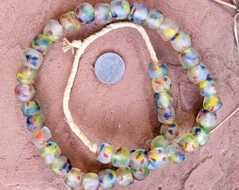 Ghana Glass Beads 14mm