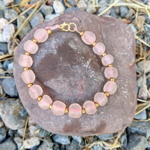 African Ghana Glass Bracelet