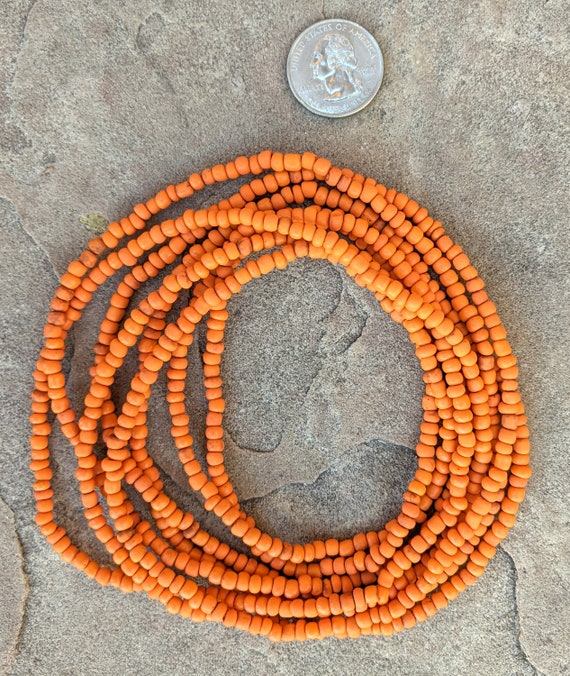 Small Glass Beads 2 Long Strands