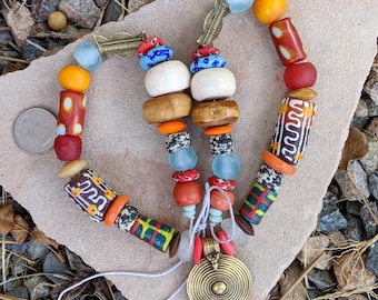 Mixed African Beads