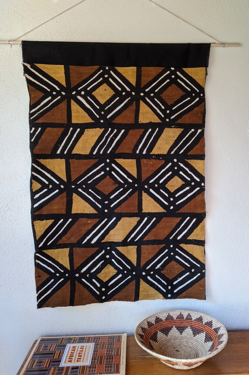Hand Made African Mud Cloth Wall Hanging Etsy