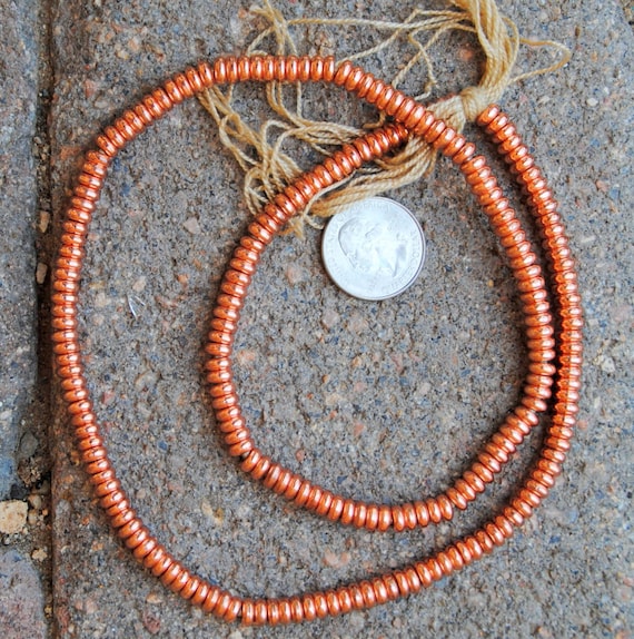 metal disc beads