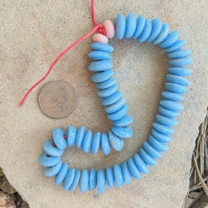Taka Krobo Beads: Short Strand