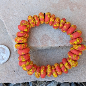 African Krobo Bead Bracelet