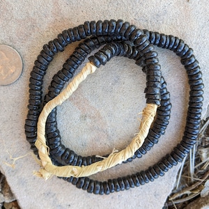 Krobo Disk Spacer Beads
