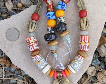 Mixed African Beads