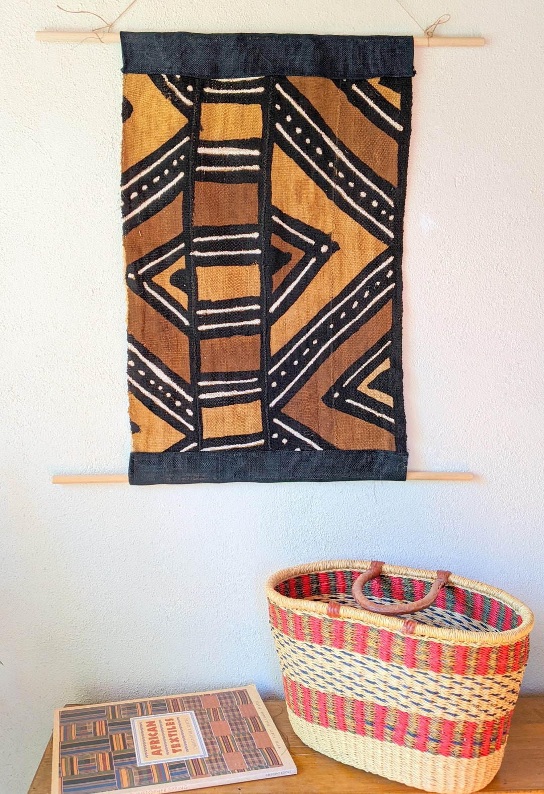 Hand Made African Mud Cloth Wall Hanging - Etsy