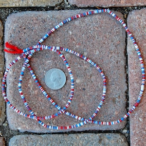 Vinyl Disks: Red/White/Blue 3x1mm