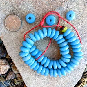 Taka Krobo Beads: Short Strand