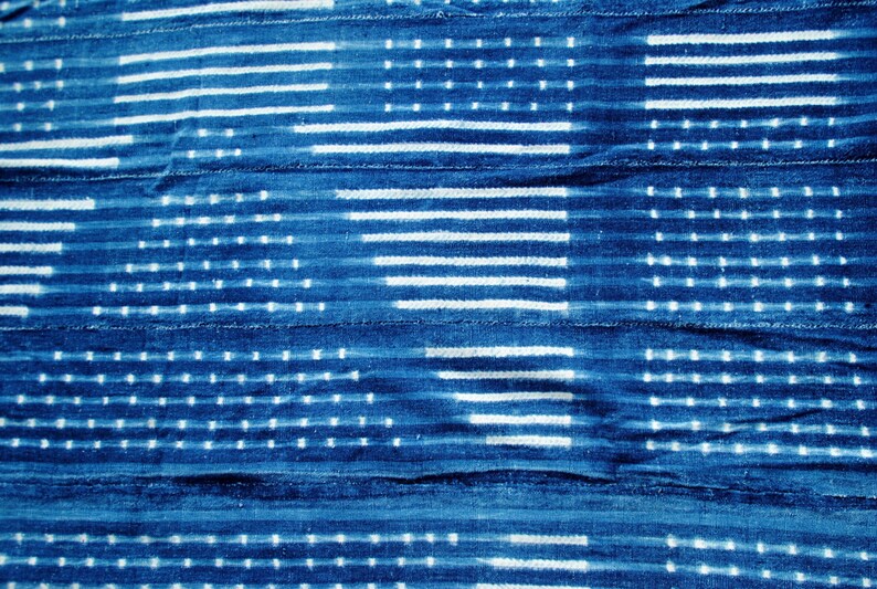Tissu Indigo africain vintage 40x60 Etsy Tissu Indigo africain vintage 40x60 Etsy