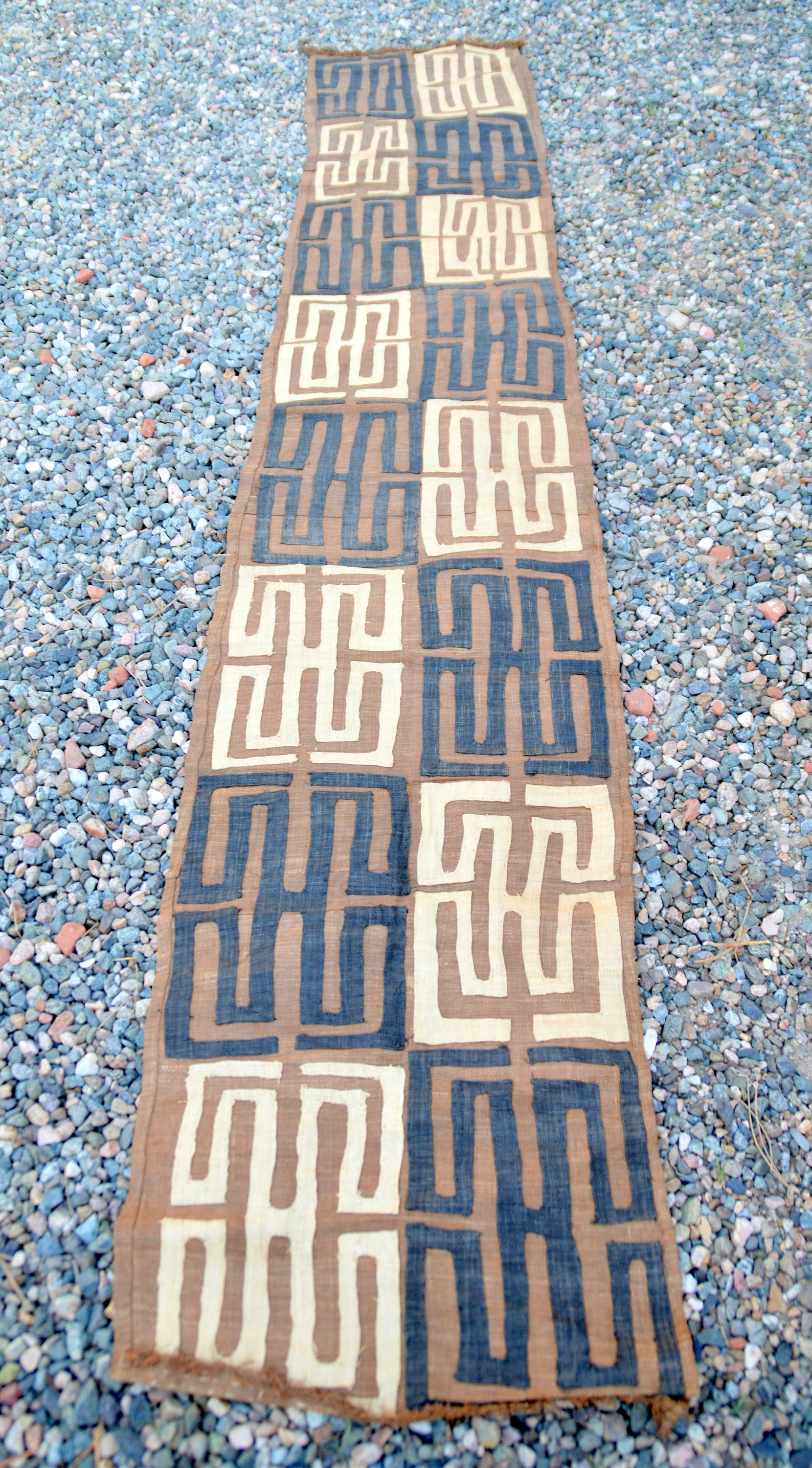 Kuba Cloth 21" x 9 1/2 Feet