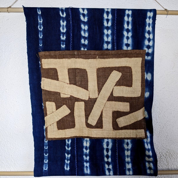 Hand Made Vintage African Textile Wall Hanging