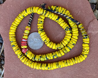 Antique Kakamba Beads 4x9mm