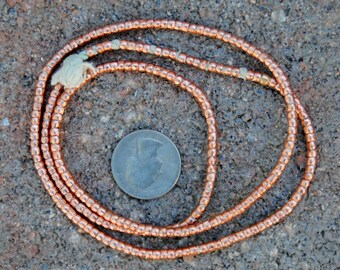 African Copper Spacers 2.5 x 2.5mm