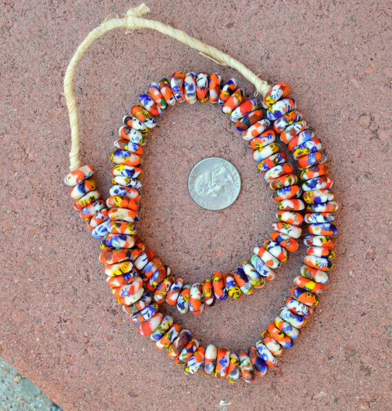 Krobo Beads Disks 5x14mm