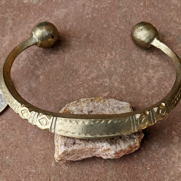 Tuareg Brass Bracelet