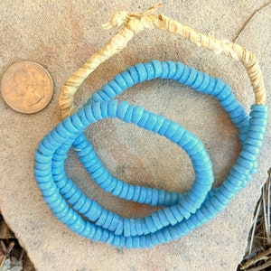 Krobo Disk Spacer Beads