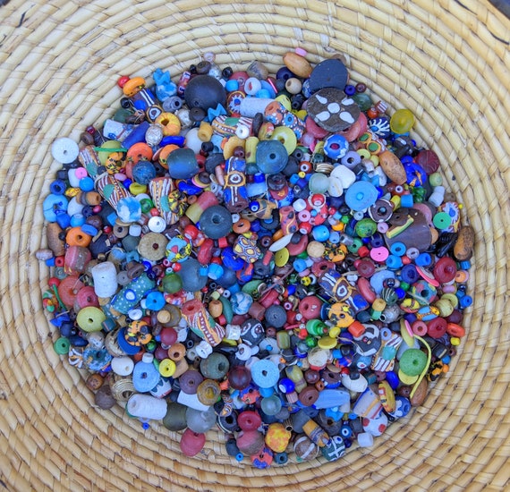 ON SALE African Mixed Beads: 2 Pounds