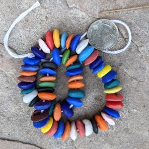 Taka Krobo Beads: Short Strand