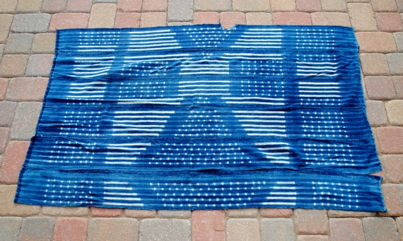 Vintage African Indigo Cloth 40