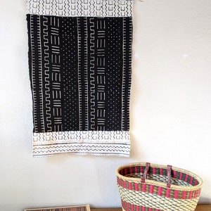 Hand Made African Mud Cloth Wall Hanging