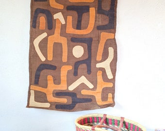 Kuba Cloth Wall Hanging | Etsy