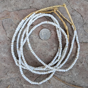 Small Glass Beads - 3 Strands