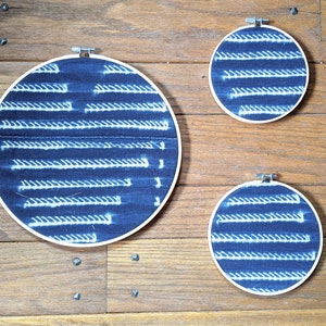 Hand Made Vintage African Indigo Wall Pieces