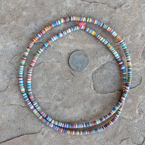 Vinyl Disks: Multi-colored 4x1mm