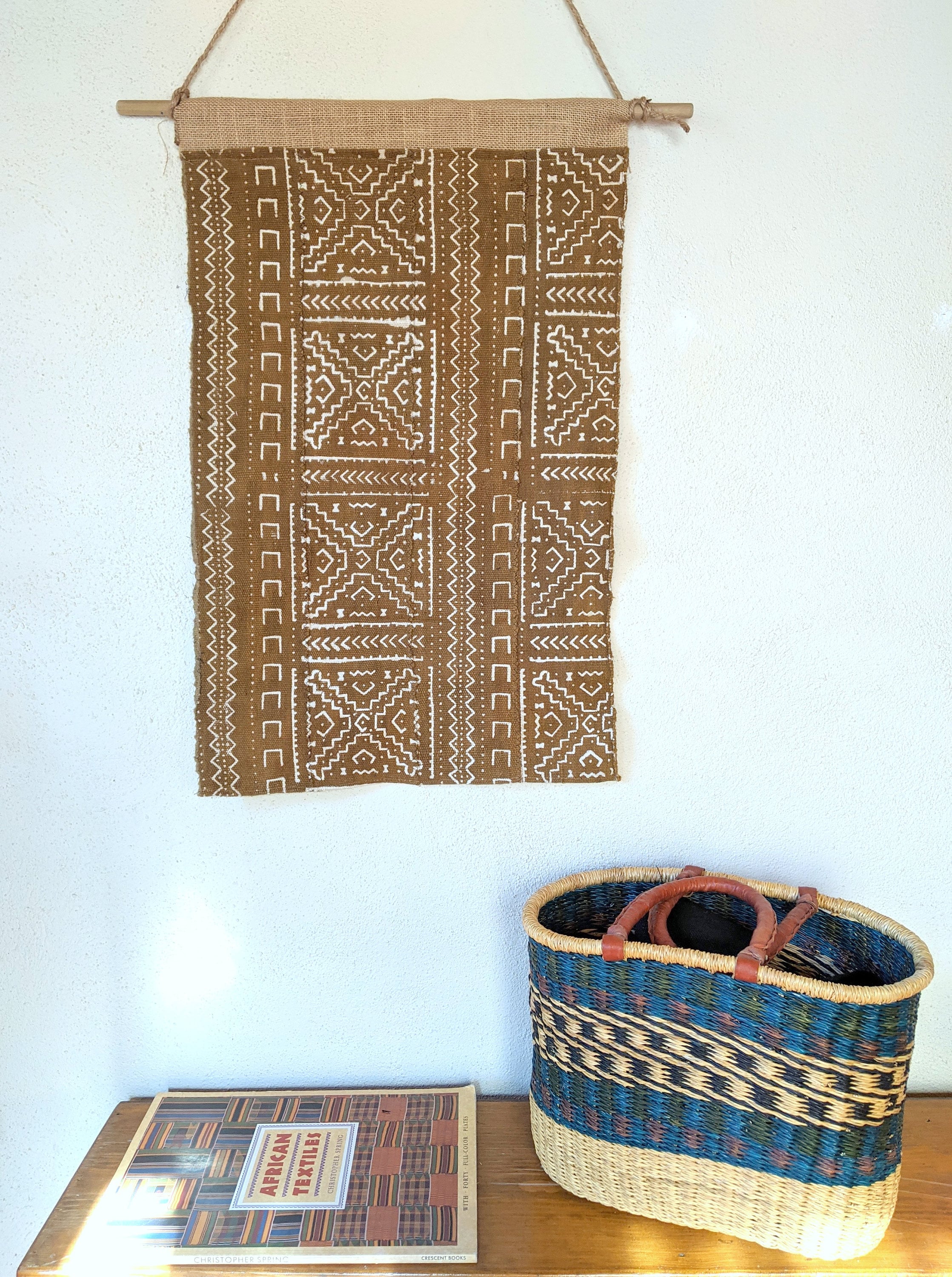 Hand Made African Mud Cloth Wall Hanging Etsy New Zealand