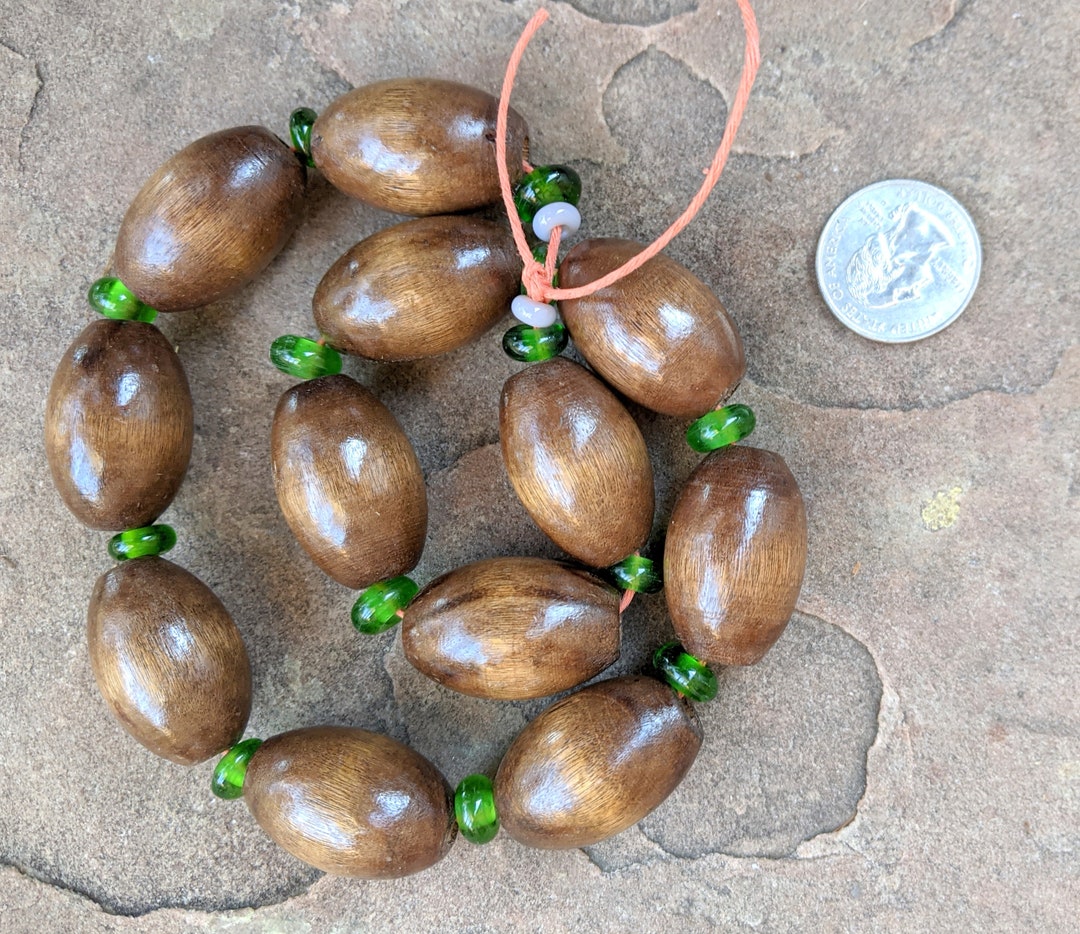 African Wood Beads - Etsy
