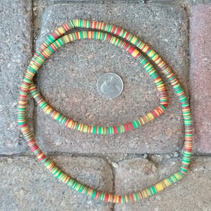 Vinyl Disks: Multi-colored 6x1mm