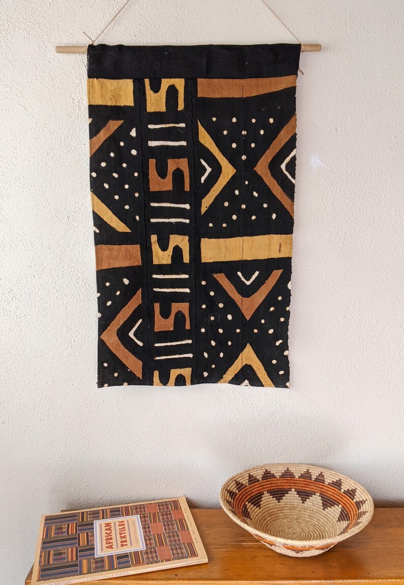 Hand Made African Mud Cloth Wall Hanging Etsy