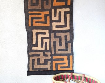 Hand Made African Kuba Cloth Wall Hanging - Etsy