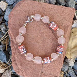 African Ghana Glass Bracelet