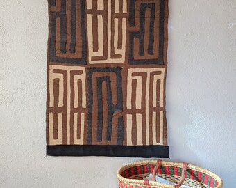 Kuba Cloth Wall Hanging | Etsy