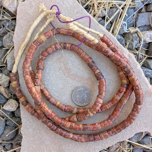 Vintage Bauxite Disks: 2 Strands