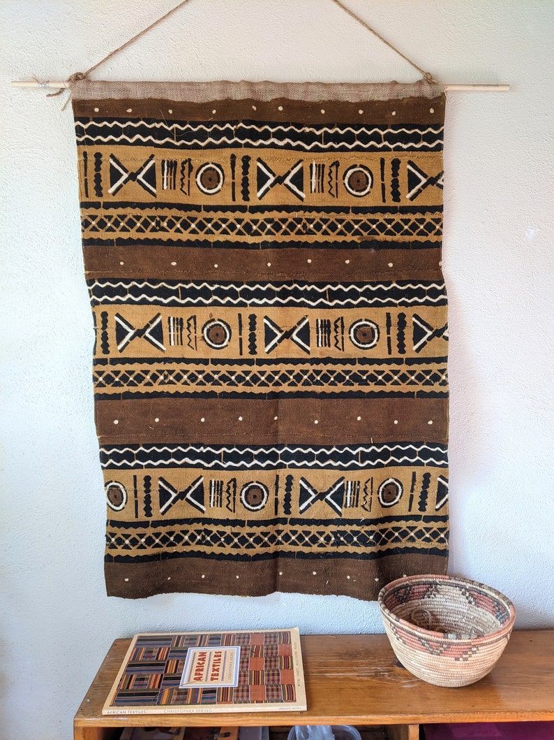 Hand Made African Mud Cloth Wall Hanging Etsy